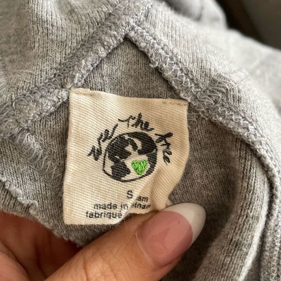 Free People Harper Tank Size Small Grey Flowy - Picture 6 of 6